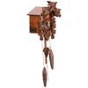 River City Clocks 12 Melody Quartz Cuckoo Clock with Five