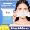 200Pcs Stretchable Makeup Wet Cotton Pads for Face Thin Makeup