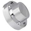 ECCPP 4PC Set 2 Front and 2 Rear Chrome 7
