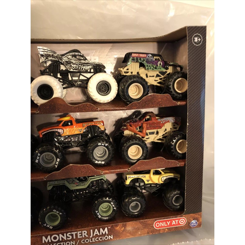 Spin Master 2021 SPIN MASTER MONSTER JAM TARGET 9 PACK
