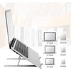 Height Adjustable 7 Levels Aluminum Laptop Stand Riser Foldable Portable