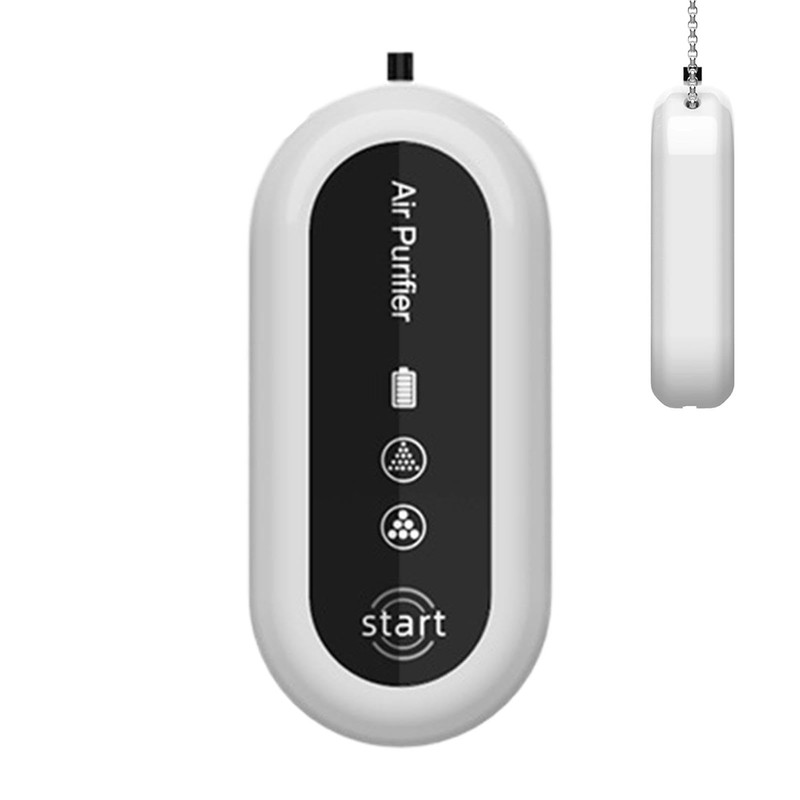 Personal Air Purifier | Portable Tiny Air Ionizer Necklace -
