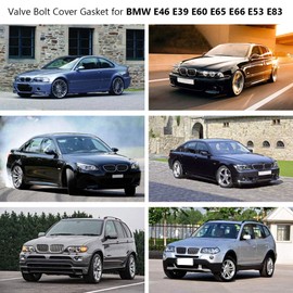 Engine Valve Cover Gasket Set 11121726537 11121437395 Valve Cover Gasket Valve for E46 E39 E60 E65 E66 E53 E83