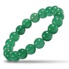 Natural Stretch Jade Bracelet for Women Men 10MM Bead 6.7