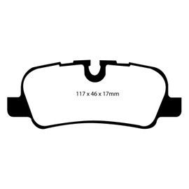 EBC Brakes DP61542 6000 Series Greenstuff Truck and SUV Brake Pad