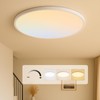 20 Inch LED Dimmable Ceiling Light Fixture 40W - Round
