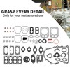 SYOWADA 24-755-207-S Gasket Kit Compatible with Kohler CH25 CH730 CH730S