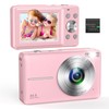 Digital Camera 1080P 44MP Compact Digital Camera 16X Digital Zoom