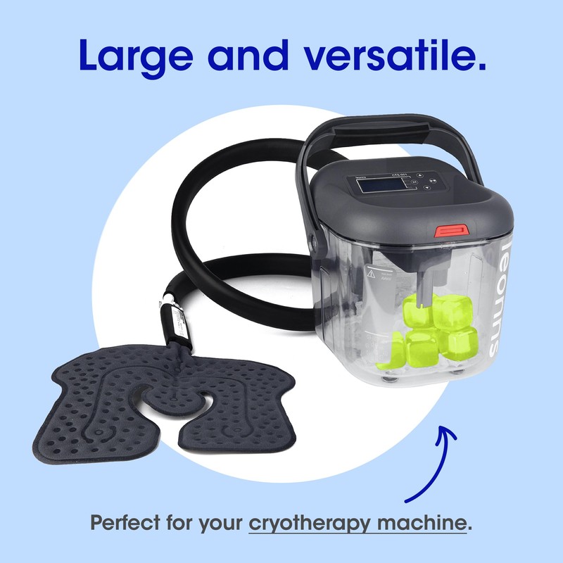 Extra Large Reusable Ice Cubes (2.2" Sq.) 6-Pack - BPA