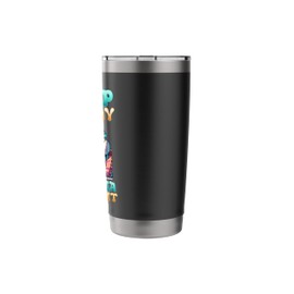 K-Pop All Day K-Drama All Night I Korean Music Culture Stainless Steel Insulated Tumbler