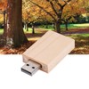 USB 2.0 Custom Primitive Simplicity Maple Wood USB Square Box