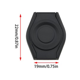 Ruiwaer 4PCS Protective Lens Privacy Cover Shutter, Universal Webcam Cover, Desktop Computer External Webcam Lens Cover Shutter Cap Hood, Streaming Web Camera Privacy Cover Clip, Black