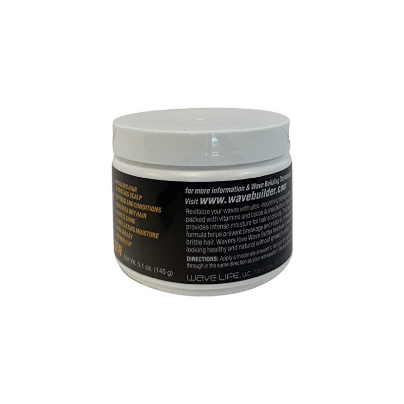 WaveBuilder Cocoa & Shea Wave Butter Moisture Revitalizer, 4.8 oz