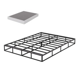 Snaye 5 Inch Box Spring King Size, 3000lbs Heavy Duty Steel Frame with Fabric Cover,Easy Assembly, Compatible with King Mattresses, Bed Frames, and Foundations