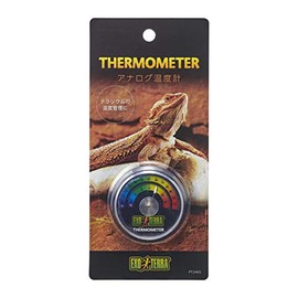 Exotella GEX EXOTERRA PT2465 Analog Thermometer, Easy Installation, Temperature Control for Reptiles and Amphibians