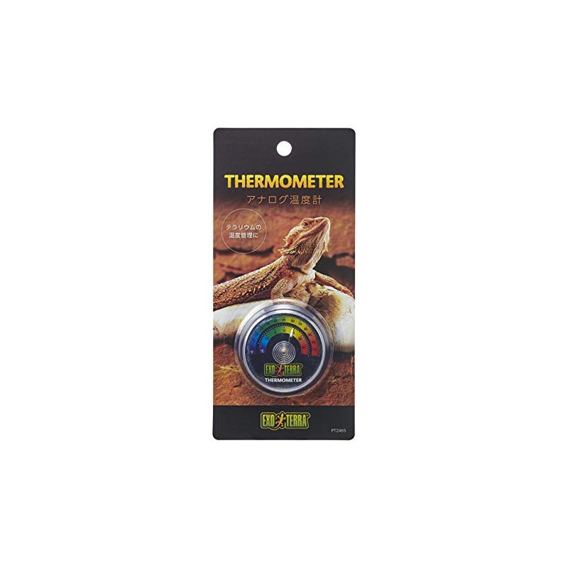 Exotella GEX EXOTERRA PT2465 Analog Thermometer, Easy Installation, Temperature Control