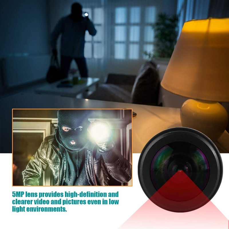 1.56mm F/2.0 5MP HD Fisheye Lens Professional 1/2.5 180 Degree