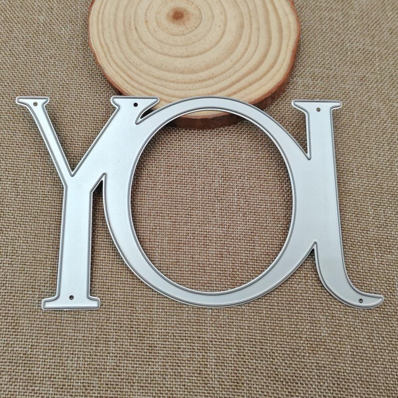 Merry Christmas Joy Die Cuts for Card Making Christian Theme