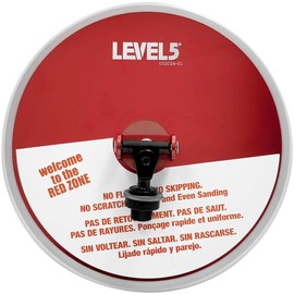 LEVEL5 5-342 9" Radial Grinding Head, Wall Sander and Finishing Tool, Hook and Loop System, Anodized Aluminum Construction