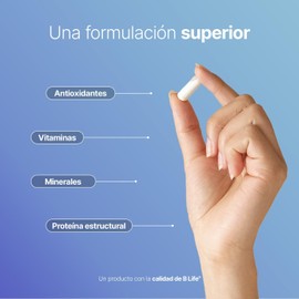 B Life | Citrato de Magnesio Puro | 260 cápsulas | 2400 mg por porción | Alta absorción | Adicionado con Vitamina C y Colágeno | Citrate Mag.