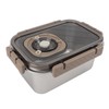 304 Stainless Steel Food Storage Container with Lid Leakproof Bento