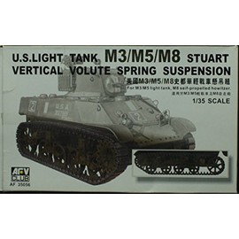 AFV Club 1:35 US Light Tank M3/M5/M8 Vertical Volute Spring Suspension #AF35056