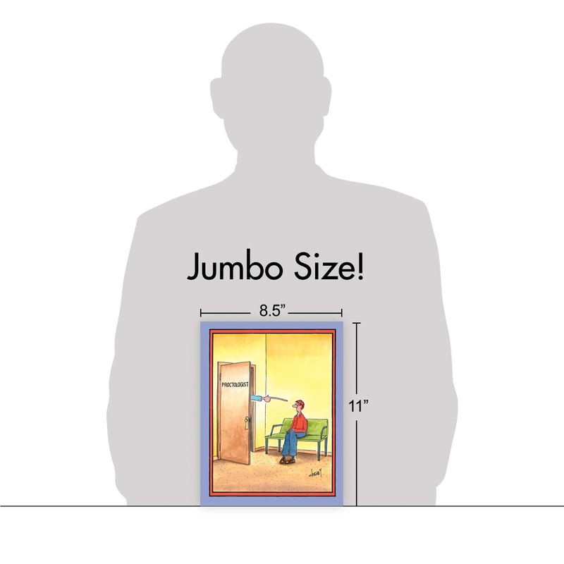 NobleWorks - Big Cartoon Feel Better Card (8.5 x 11