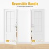 HOSOM 3 Pack Keyed Alike Front Door Lever Lockset with