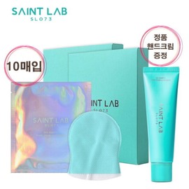 Saint Lab Soft Skin Dual Mint Peeling Pads 30ml (10 sheets) + 50ml Hand Cream / 세인트랩 소프트 스킨 듀얼 민트 필링 패드 30ml(10매) + 핸드크림 50ml 증정