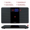 Escali Extra Wide Digital Bathroom Scale for Body Weight with