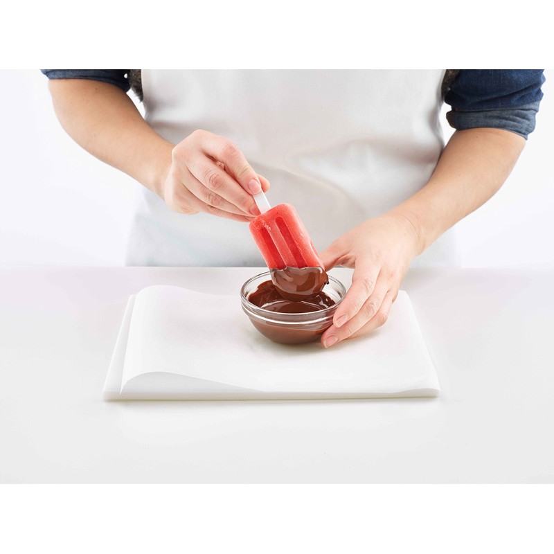 Lékué Stampo di gelato Classico 1 Unità rosso