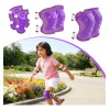 Kit Protección Para Niños Niñas 2en1 6 Pzs C/u Accesorios