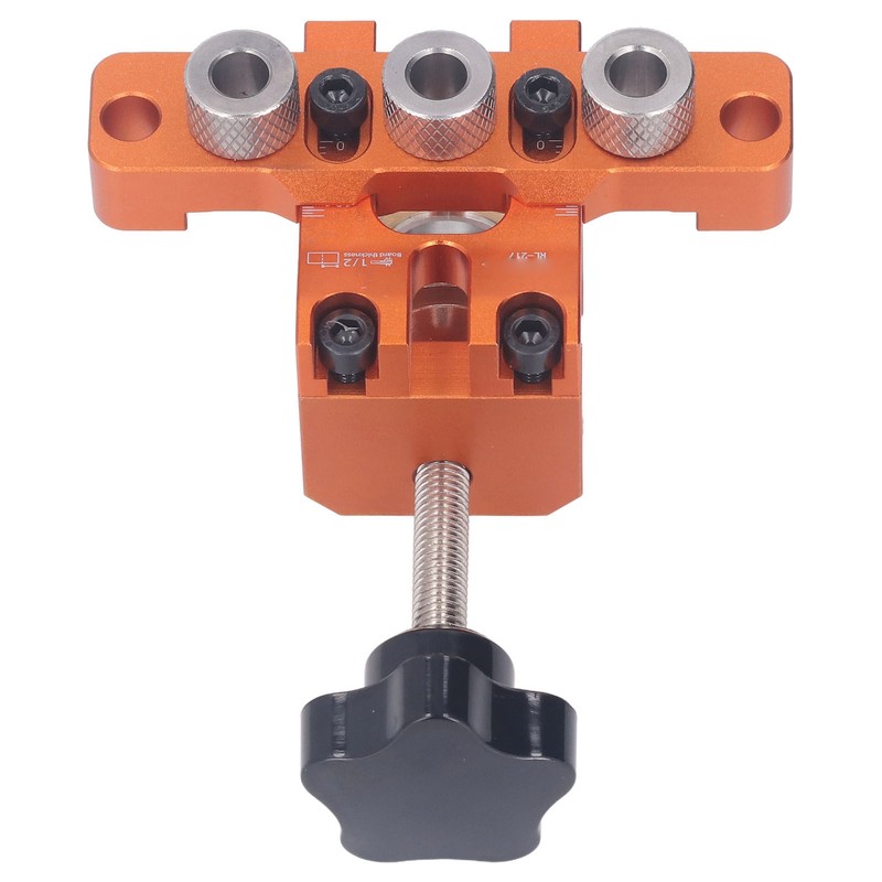 Doweling Jig Drill Kit 3 in 1 Aluminum Alloy Anodized