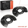 A-Premium Front Driver and Passenger Side Brake Dust Shield Compatible