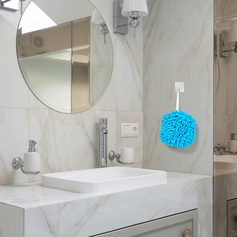 6 Pack Fluffy Puffins Hand Towels Microfiber Kitchen Bathroom Towel