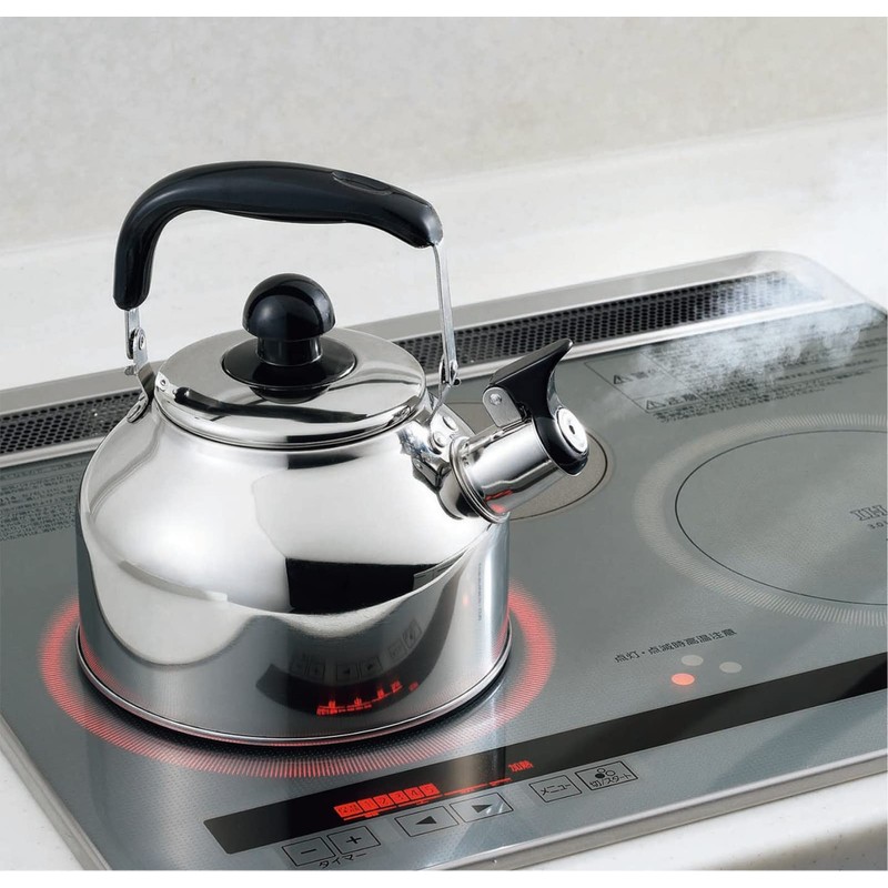 Kakuse NW-07 Whistling Kettle, Full Water, 0.8 gal (2.7 L),