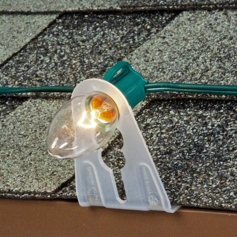 Commercial Christmas Hardware 5110-99-5635 Shingle Speed Tabs, White