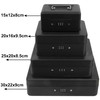 Small Security Lock Box with Coin Tray Metal Material with