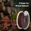 AMOLEN 3D Printing Filament Dark Wooden Rainbow Color Change Printer