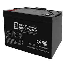 Mighty Max Battery 12V 100Ah SLA Battery for Pride Mobility Pursuit XL Scooter #SC714