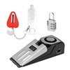 Upgrade Door Stop Alarm, Door Stopper Alarm Wedge & Padlock