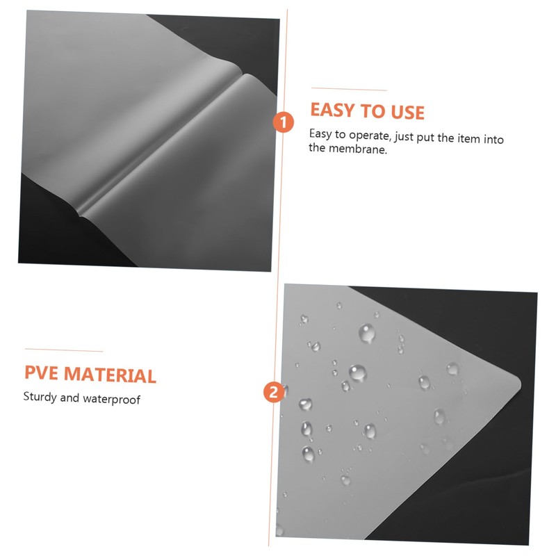 TEHAUX 100pcs Protective Laminating Film for Id Cards Menus and