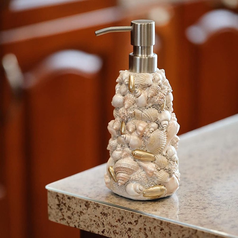 LIFKOME Travel Sub Bottle Pump Dispenser Refillable Soap Dispenser for