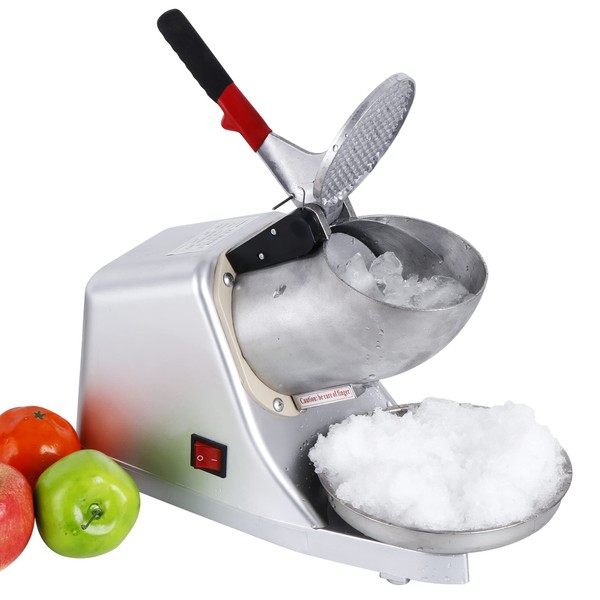 Smartxchoices Electric Ice Shaver Machine Shaved Ice Maker Snow Cone