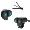 Universal 22mm Motorcycle Handlebar Headlight Switch- Handlebar Brake Fog Lights