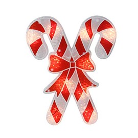 Northlight Christmas, Window Decorations,Lighted, Red