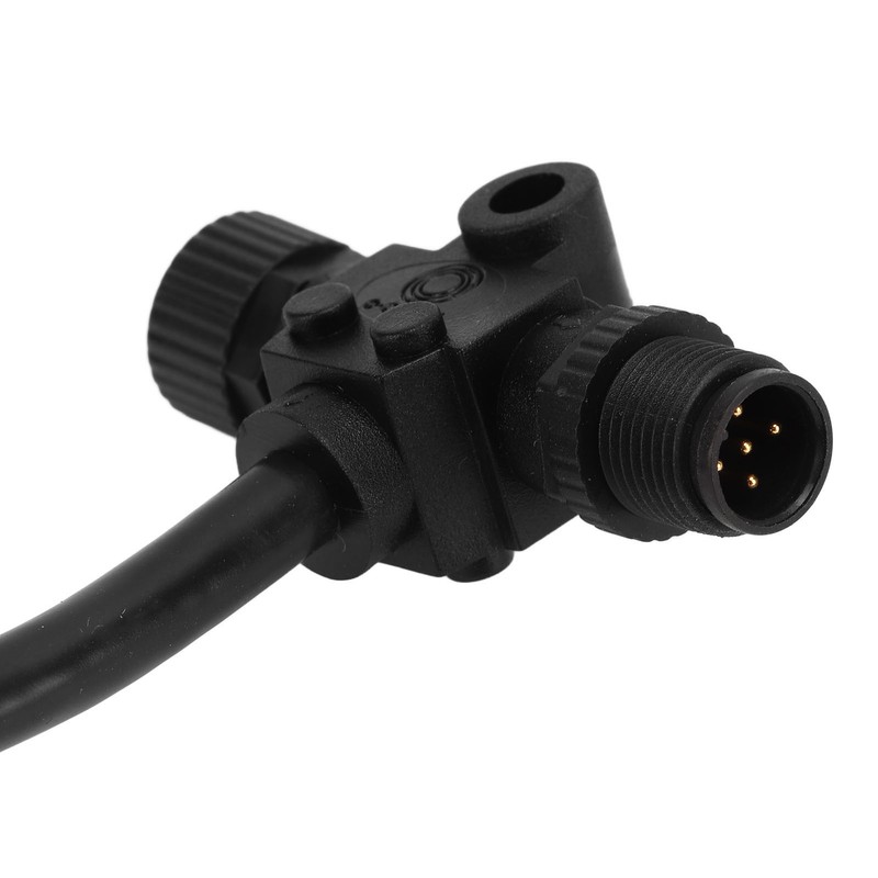 for NMEA2000 T Connector Cable IP67 Waterproof 0.5m Long 5Pin