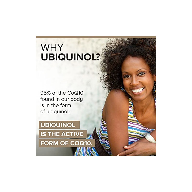Qunol Plus Ubiquinol Coq10 200mg with Omega 3 250mg Extra