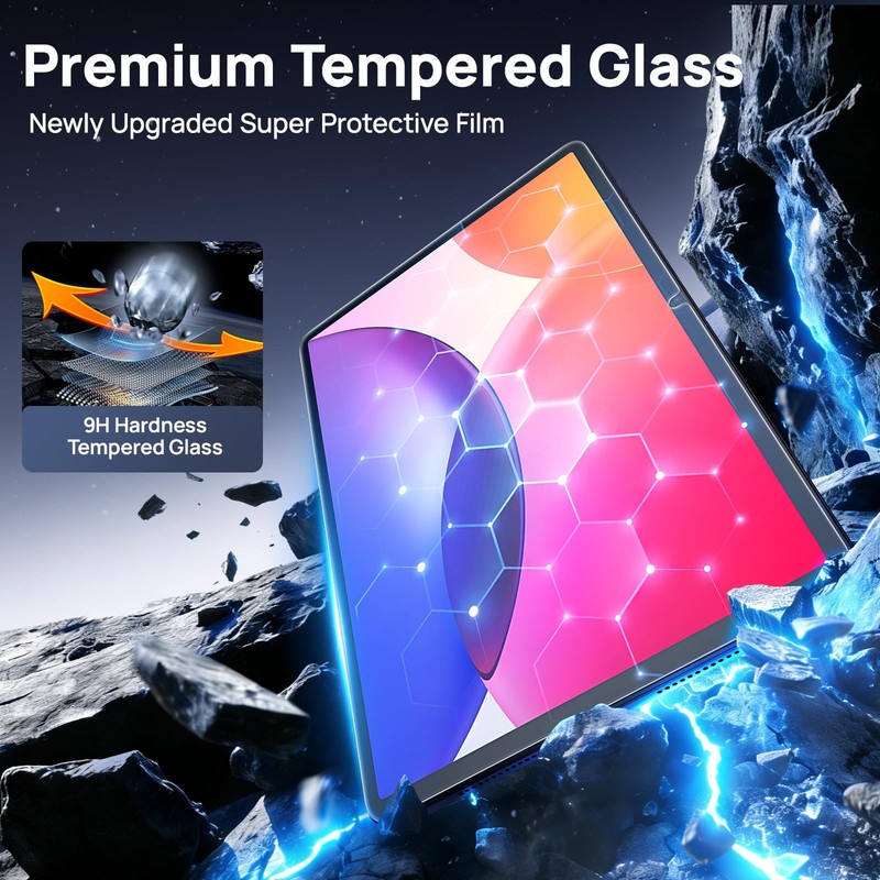 Gerutek Screen Protector 2 Pack for TCL Tab A1Plus 12.2