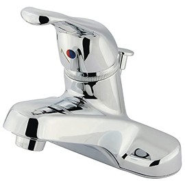 Kingston Brass GKB511 Single-Handle 4 in. Centerset Bathroom Faucet, Polished Chrome